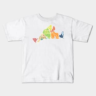 map of martha&#39;s vineyard Kids T-Shirt